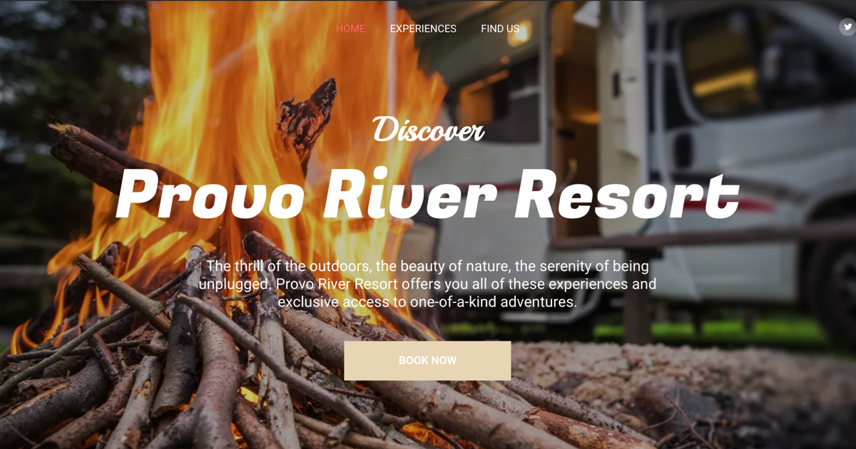 Provo River Resort logo