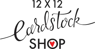 12x12 Cardstock Shop logo
