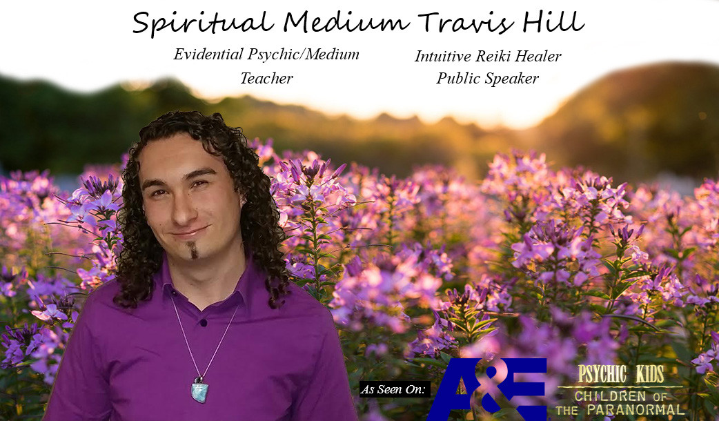 Spiritual Medium Travis Hill logo