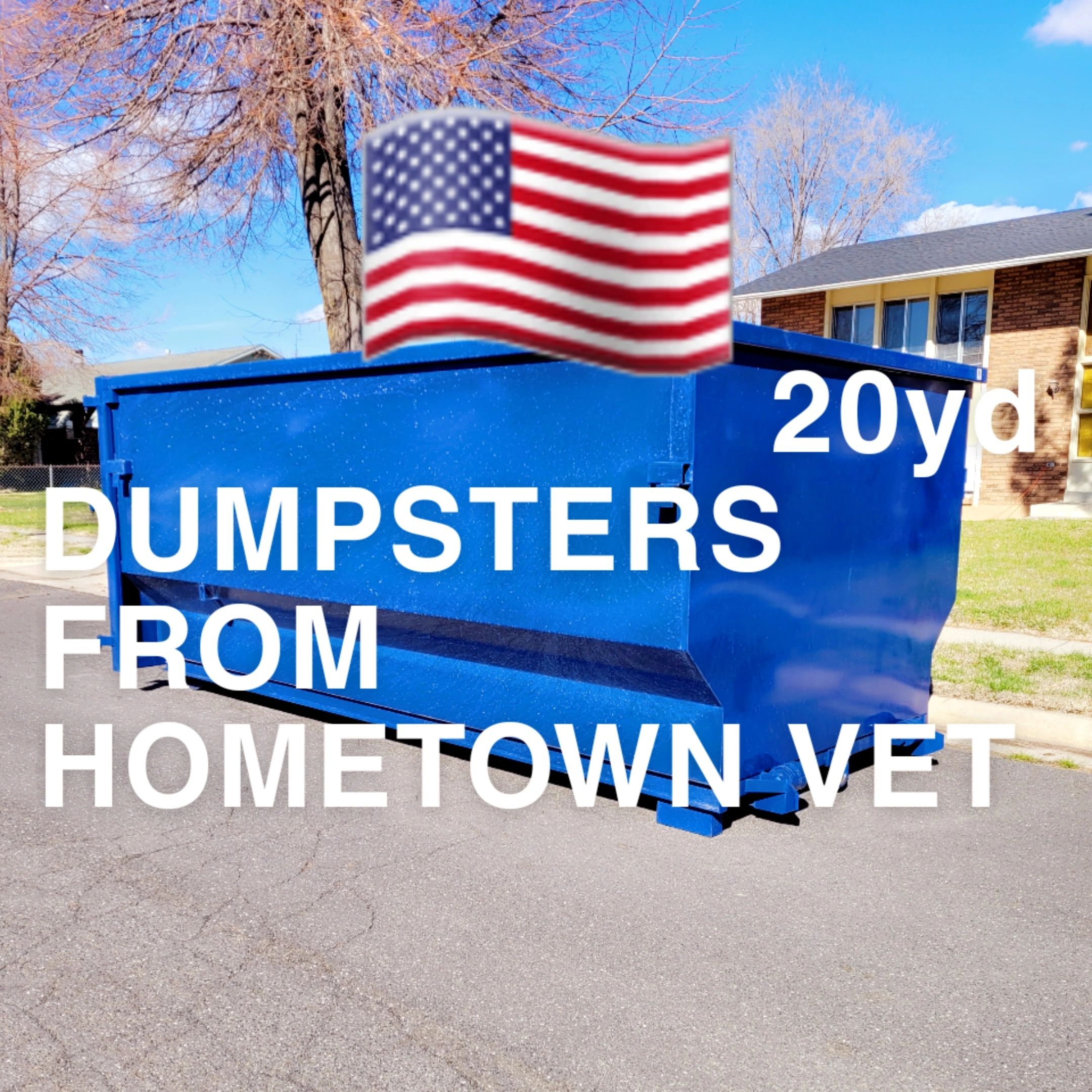 Dumpsters From Hometown Vet Junk Removal logo