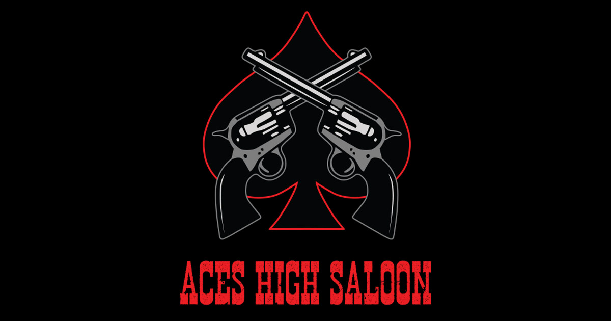 Aces High Saloon logo
